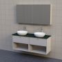 BADRUMSMÖBEL AURA BOX BÄNKSKIVA DUBBEL 140CM