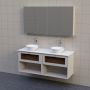 BADRUMSMÖBEL AURA BOX BÄNKSKIVA DUBBEL 140CM