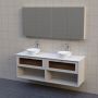 BADRUMSMÖBEL AURA BOX BÄNKSKIVA DUBBEL 160CM