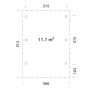 CARPORT PALMAKO KARL 11,7M²