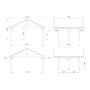 CARPORT PALMAKO ROBERT 20,6M²
