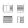 BASTUSTUGA PALMAKO SARAH OBEHANDLAD 7,1m² 