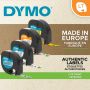 MÄRKBAND DYMO LETRATAG IRON-ON 12MM 2M VIT