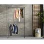 KLÄDSTÄLLNING SIMPLE RACKS HARLEM SVART 120 CM