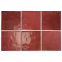 KAKEL TENFORS CREATIVA 15X15CM BURGUNDY BLANK 1M²/KRT