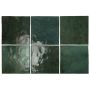 KAKEL TENFORS CREATIVA 15X15CM MOSS GREEN BLANK 1M²/KRT