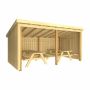 PICKNICKBOD PLUS NORDIC OBEHANDLAD 9,5M²