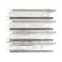 MOSAIK WELSCHEIT ALUMINIUM AVANTGARDE 30X31CM PRIS PER ARK
