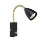 CIRO WALL 1L FLEX BLACK/BRASS ..