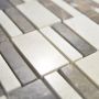 MOSAIK STENMIX BEIGE/BRUN 30X30CM PRIS PER ARK