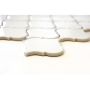 MOSAIK ARABESQUE VIT BLANK 30X25CM PRIS PER ARK