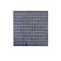 MOSAIK SQUARE BLACK/ANTRACITE 31,5X31,5CM PRIS PER ARK