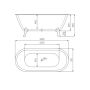 BADKAR CAMARGUE RANSVIK 160 VIT CLASSIC BADKAR