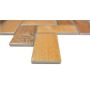 MOSAIK HERRINGBONE WOOD DARK PRIS PER ARK