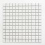 MOSAIK WELSCHEIT UNI VIT BLANK 3,0X3,0X0,4CM PRIS PER ARK