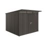 FÖRRÅD BIOHORT AVANTGARDE A7 STANDARDDÖRR METALLIC MÖRKGRÅ 6,35M²