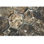 MOSAIK HEXAGON MARBLE EMPERADO 29,8X30,5CM PRIS PER ARK