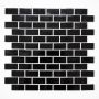 MOSAIK WELSCHEIT ARCHITECTURE SVART BLANK PRIS PER ARK