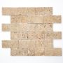 MOSAIK WELSCHEIT SPLITFACE TRAVERTINE NOCE 3D 30X30CM PRIS PER ARK