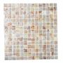 MOSAIK WELSCHEIT GOLDENSILK LJUSBEIGE 2X2X0,4CM PRIS PER ARK