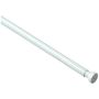 DUSCHDRAPERISTÅNG 70-115 CM Ø20 MM VIT