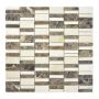 MOSAIK STENMIX BEIGE/BRUN 30X30CM PRIS PER ARK