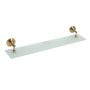 HYLLA BEMETA RETRO GLAS BRONS 60CM