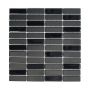 MOSAIK WELSCHEIT STICK GLASMIX SVART 7,2X2,2CM PRIS PER ARK