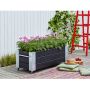 PLANTERINGSLÅDA PLUS CUBIC SVART 120X50X45 CM