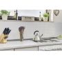 MOSAIK WELSCHEIT UNI VIT BLANK 3,0X3,0X0,4CM PRIS PER ARK
