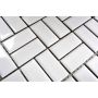 MOSAIK WINDMILL VIT BLANK 30X30CM PRIS PER ARK