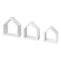 HYLLA DOLLE HUS VIT 3-PACK 