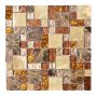 MOSAIK OPTIC MIX BEIGE/BROWN 30X30CM PRIS PER ARK
