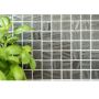 MOSAIK SQUARE BLACK/ANTRACITE 31,5X31,5CM PRIS PER ARK