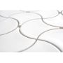 MOSAIK FAN WAVE WHITE 27,6X27,6CM PRIS PER ARK