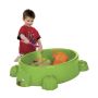 SANDLÅDA PARADISO TOYS SKÖLDPADDA PLAST GRÖN