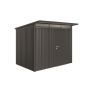 FÖRRÅD BIOHORT AVANTGARDE A5 STANDARDDÖRR METALLIC MÖRKGRÅ 4,33M²