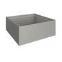 ODLINGSBÄDD BIOHORT METALLIC 77X201X201CM KVARTSGRÅ