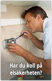 Tänker du på elsäkerheten?
